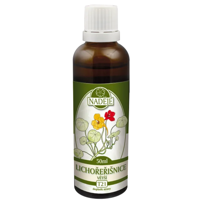 Naděje Tinktura z byliny Lichořeřišnice větší 50ml